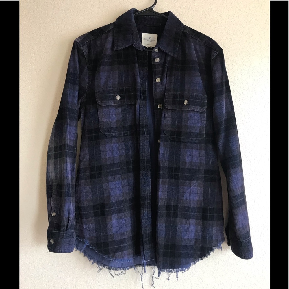 American Eagle corduroy button down